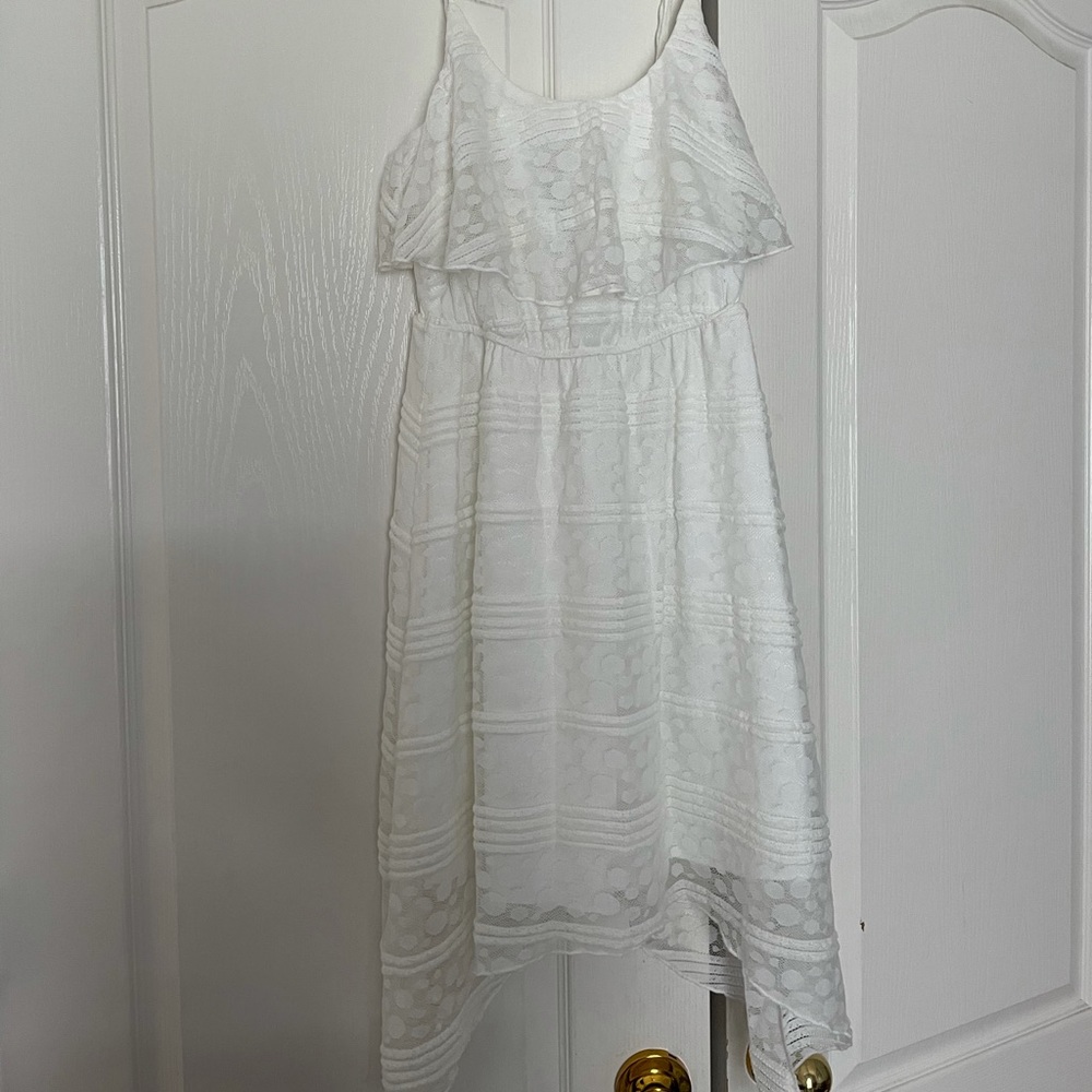 Trixxi White Flowy Summer Dress